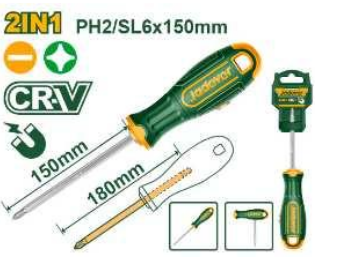 Juego Destornillador 2 en 1 Reversible