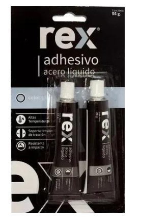 Adhesivo Acero Líquido Rex (56gr)